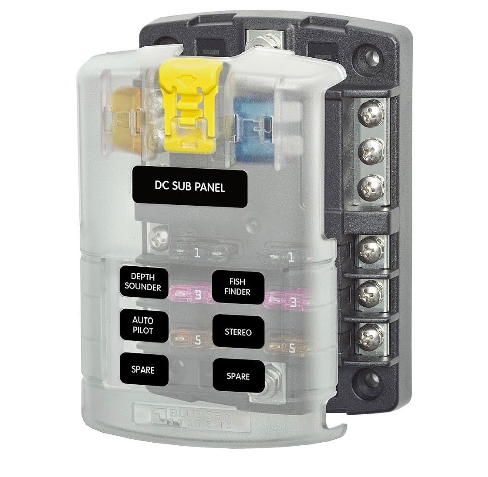 Blue sea St blade fuse block