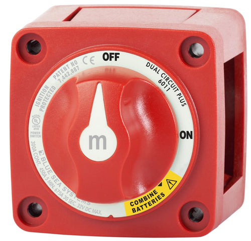 Blue sea M series batter switch on/off/combine