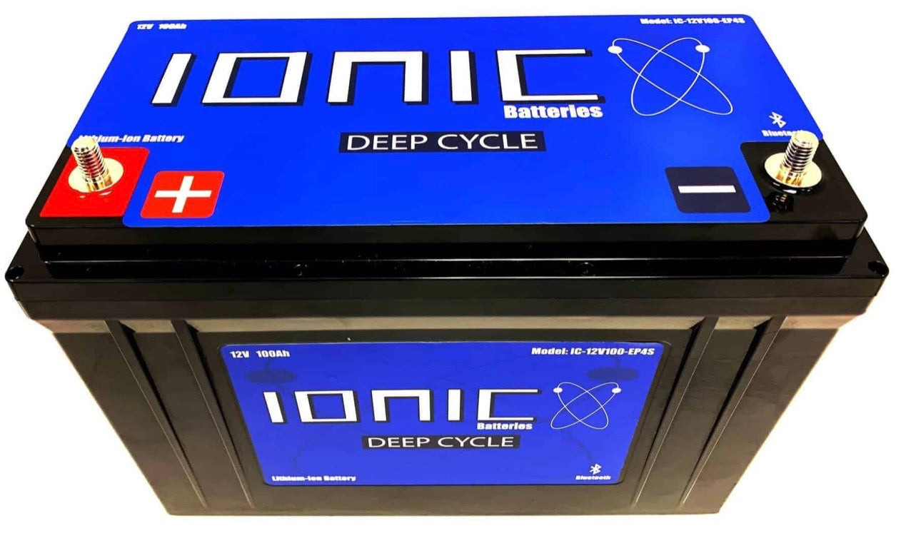 Ionic lithium battery 12v 100AH