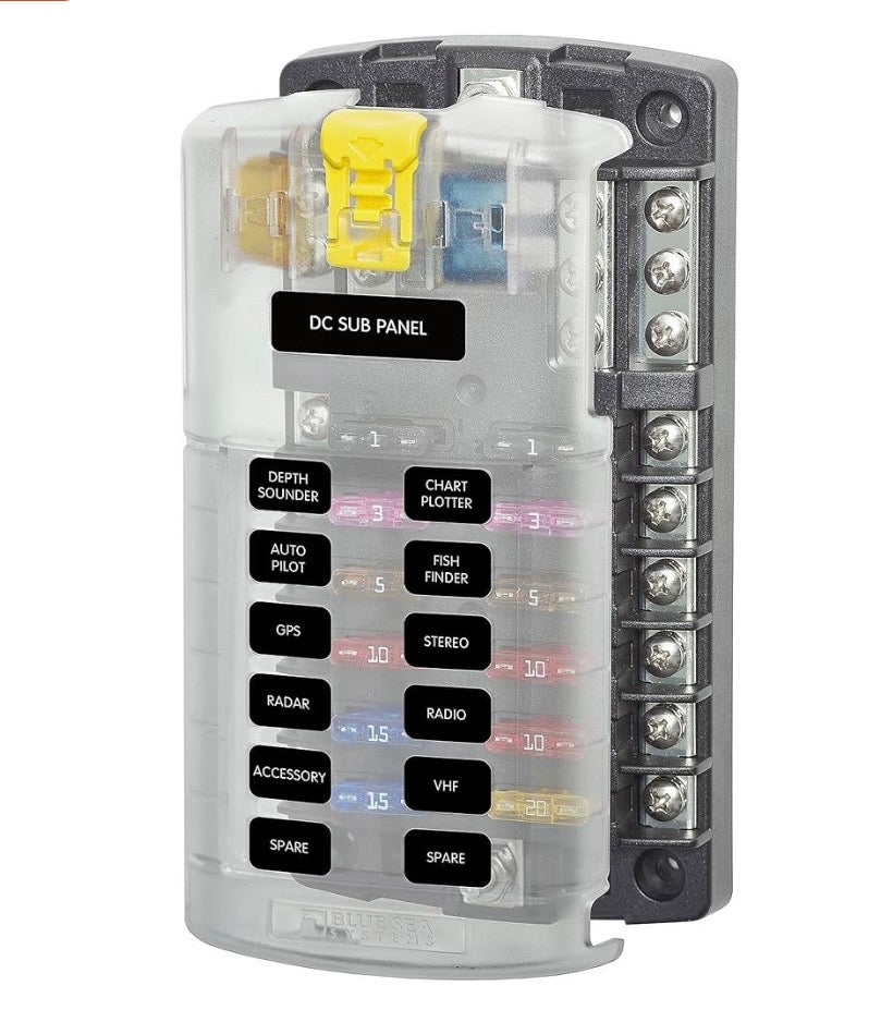 Blue sea St blade fuse block