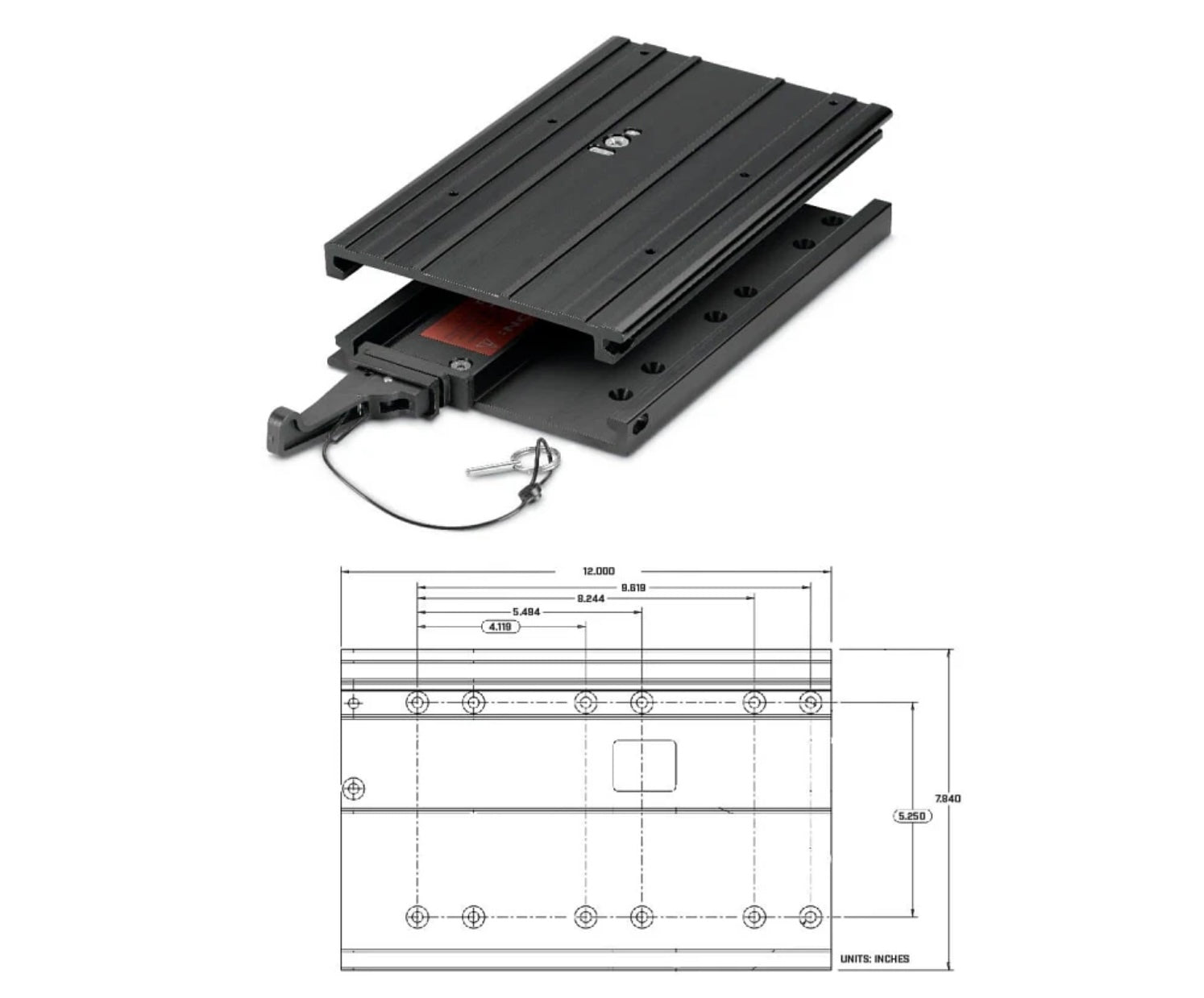 Minn Kota quick release bracket