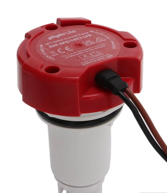 Rule livewell pump cartridge