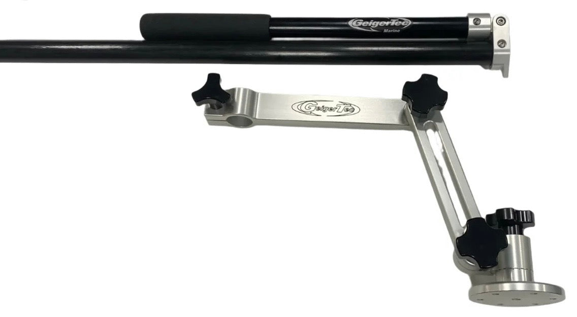 Geigertec mega mount with livescope pole gen 1