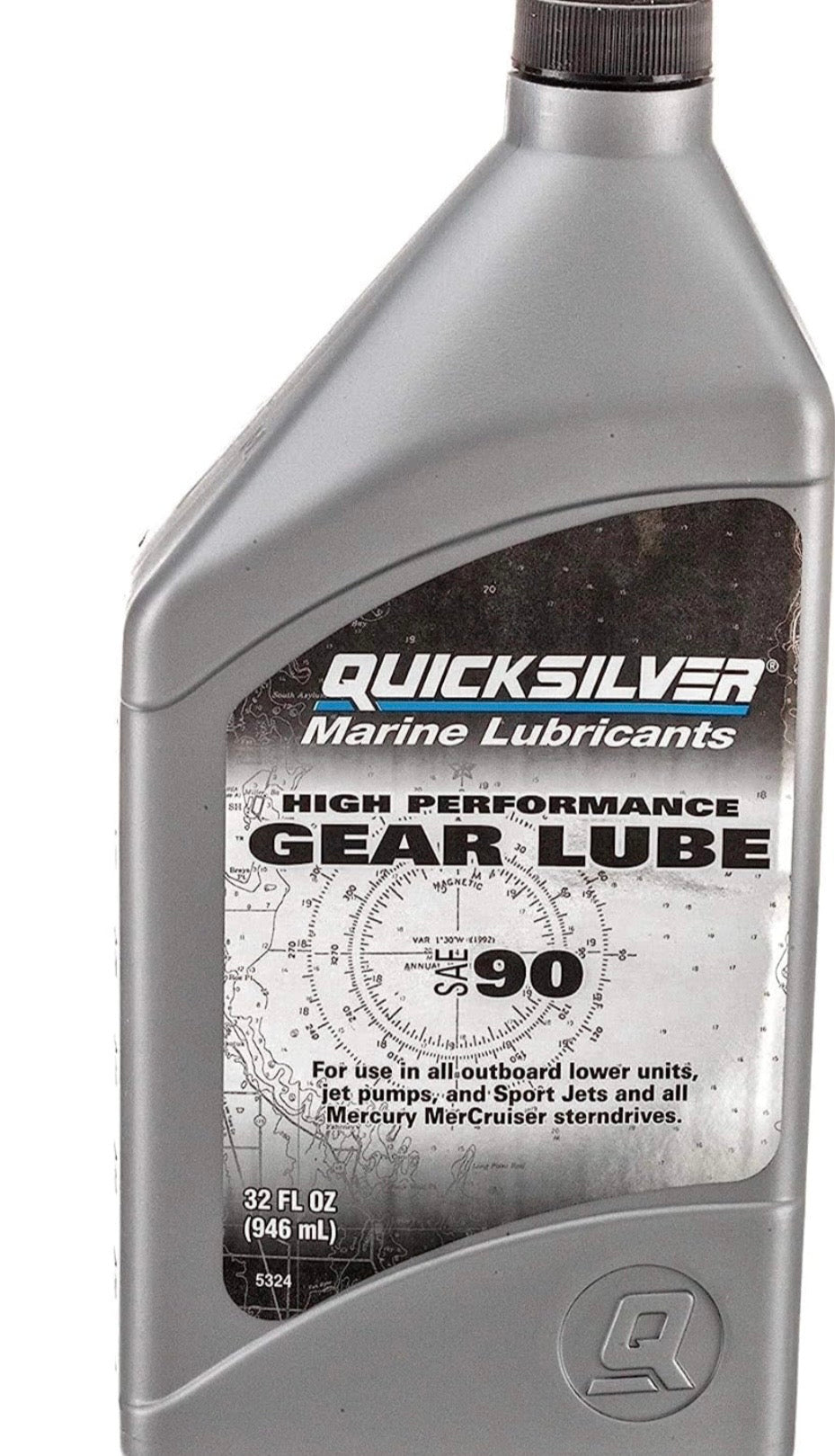 Quicksilver high performance gear lube