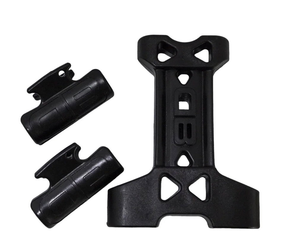Beatdown transom saver & steering clip combo